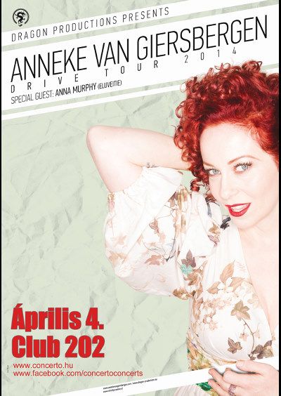 Anneke van Giersbergen ismét Budapesten játszik