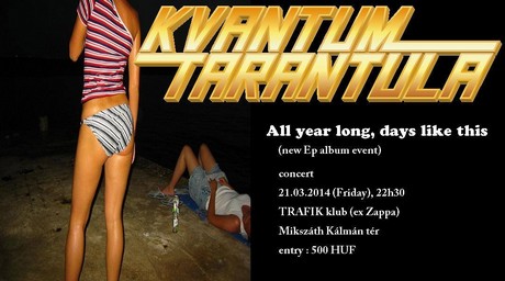 Kvantum Tarantula - EP bemutató buli a Trafikban