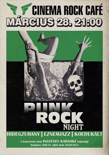 Cinema Rock Cafe – Punk Rock Night