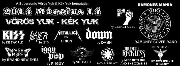 Pénteken hatalmas Tribute Fesztivál a Yukban