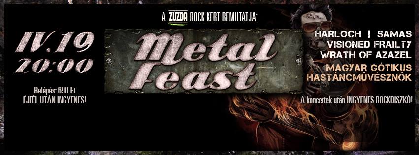 Zúzda Rock Kert – Metal Feast: