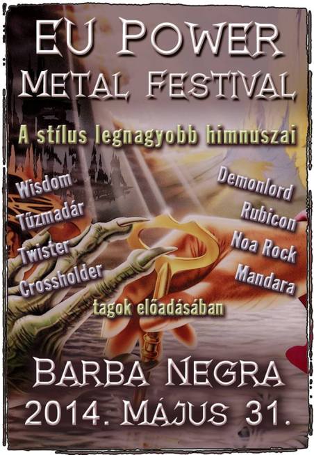 Eu Power Metal Fesztivál a Barba Negrában