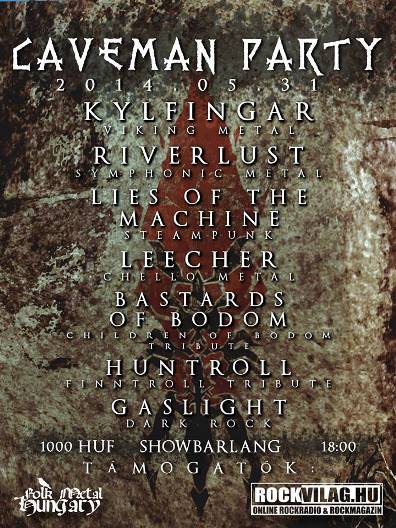 Caveman Party a ShowBarlangban