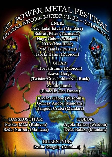 EU Power Metal Festival a Barba Negrában