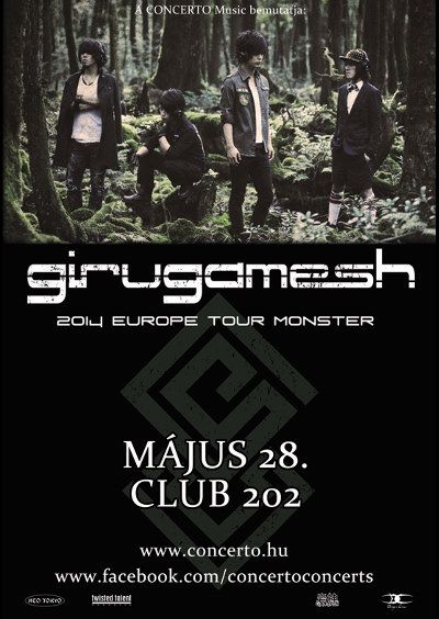 Girugämesh - Ismét Budapesten a japán metal banda