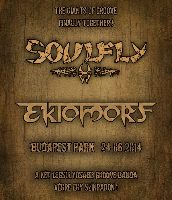 Az Ektomorf és Cavalera fiának zenekara melegít a Soulfly előtt.