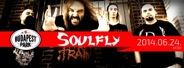 A Soulfly zúzza szét a Budapest Park deszkáit jövőhéten