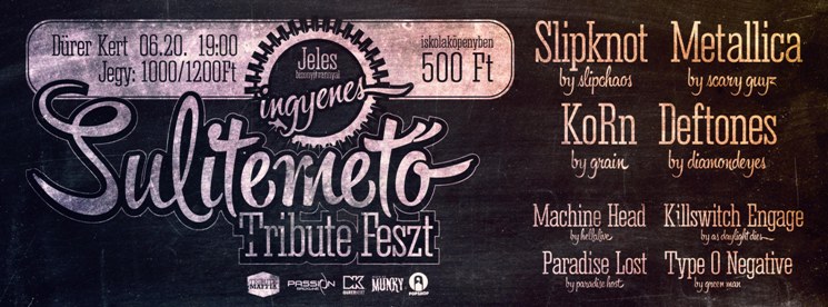 III. Sulitemető Tribute Fesztivál a Dürer Kertben