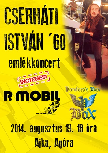 Cserháti István ’60 emlékkoncert Ajkán