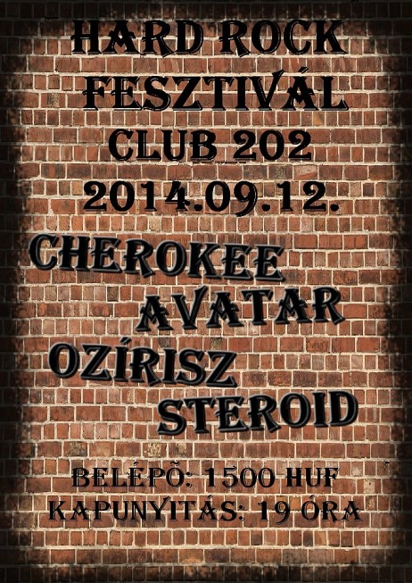 Az ősz első kihagyhatatlan bulija - Hard Rock Fesztivál a Club 202-ben