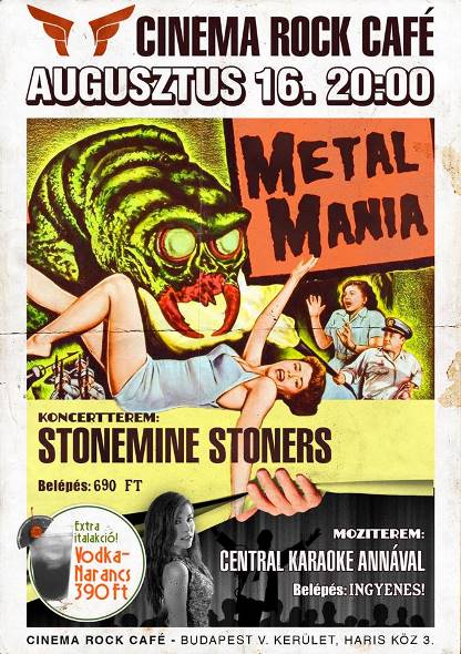 Cinema Rock Cafe – Metal Mania