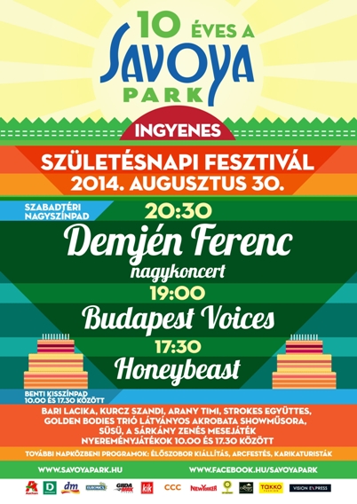 Demjén Ferenc nagykoncerttel ünnepel a Savoya Park