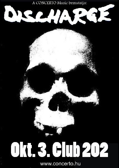 Discharge - Budapesten a hardcore punk legenda