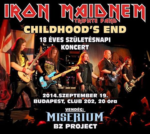 Iron Maidnem - Nagykorúak lettek, ma este szülinapi koncert a Club 202-ben