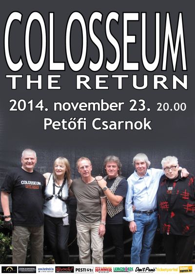 Colosseum - Ismét Budapesten a fúziós zene úttörői