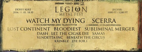 Legion Metal Fesztivál a Dürerben