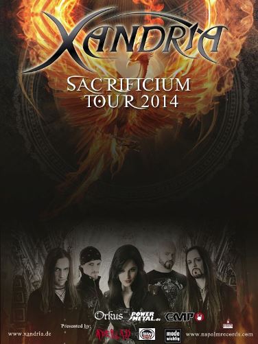 Xandria - Szimfonikus metal lemezbemutató a Club 202-ben