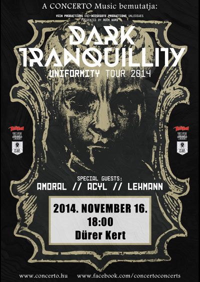 Dark Tranquillity - Technikás metal bandák a Dürer Kertben