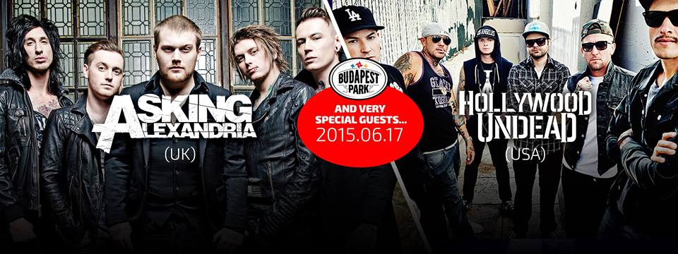 Asking Alexandria buli lesz a Budapest Parkban!