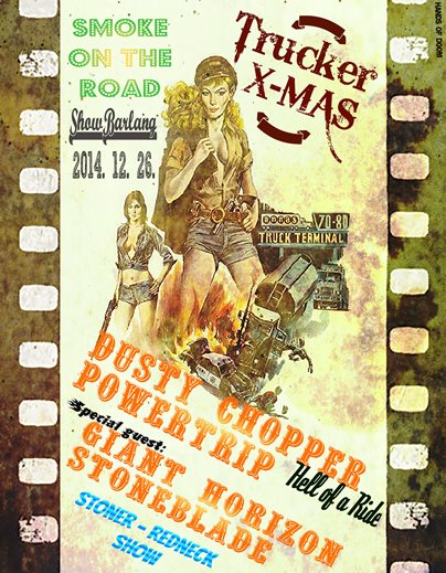Trucker X-MAS - Kockás ingekbe csomagolt Kamionos Karácsony