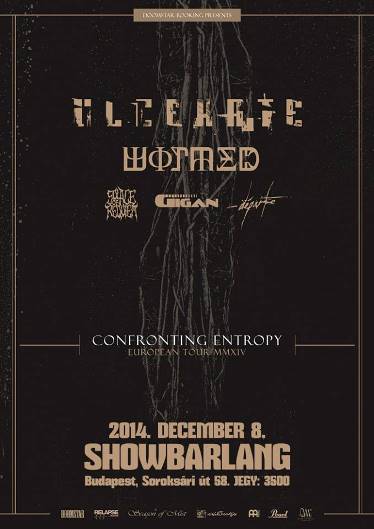 Ulcerate - December 8-án a ShowBarlangban lép fel az új-zélandi horda