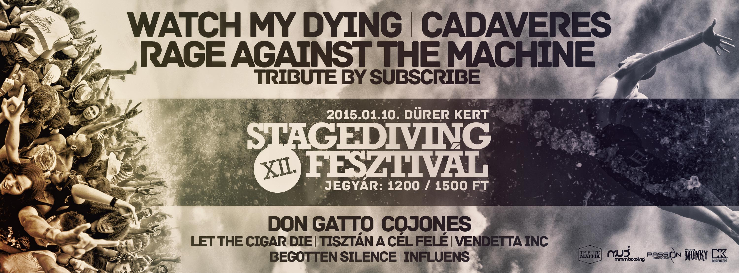 XII. Stagediving Fesztivál - Irány a Dürer Kert szombaton