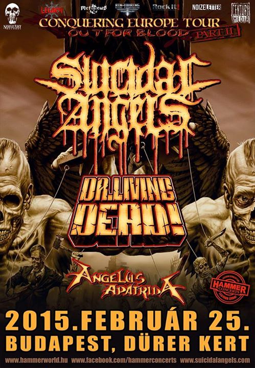 Dr. Living Dead! - Klippremier - TEAMxDEADx angelus-apatrida-flyer 20150109