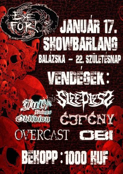 Eye For I - Balázs 22! Szülinapi koncert a Showbarlangban