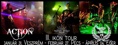 III. Ikon Tour: közös M.A.B.-Action-Ganxsta Zolee és a Kartel turné