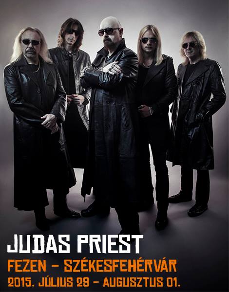 Fezenen a Metál istenek. Judas Priest-tel nyitnak fehérváron de jön a BLS és Gus G. is