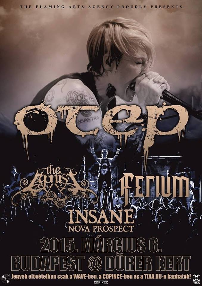The Agonist - Klippremier - My Witness, Your Victim otep-flyer 20150116