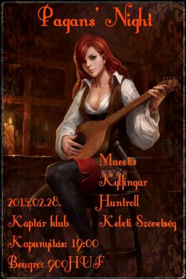 Pagans’ Night a debreceni Kaptárban