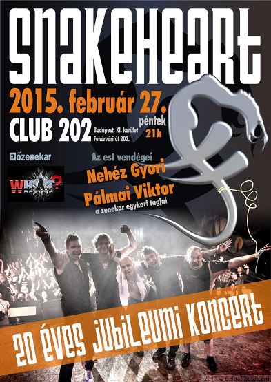 SnakeHeart a Club 202-ben - vendég: What?