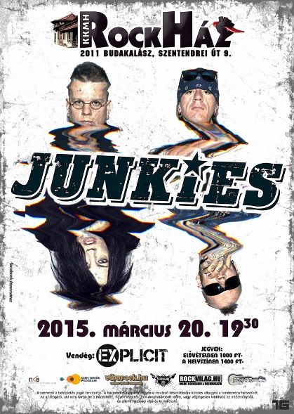 Junkies a ROCKHÁZBAN (vendég: Explicit zenekar)