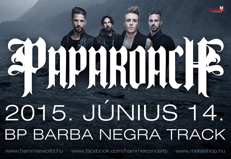Papa Roach - Jacoby szerint öt év múlva újra a rockzene lesz a legnagyobb a világon papa-roach-flyer 20150308