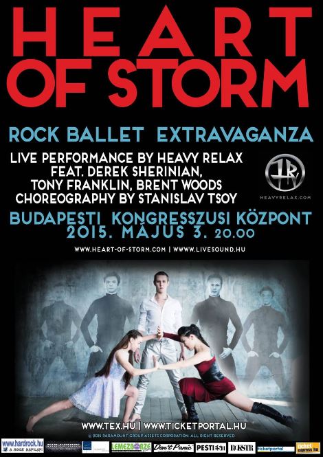Heart Of Storm – Reklámáron debütál Budapesten az orosz rockbalett