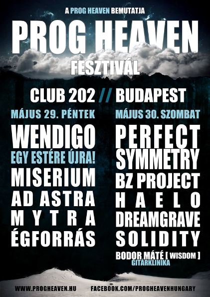 Új fellépő, és ezzel végleges program az év legnagyobb honi progresszív metal eseményén