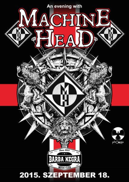 Machine Head - Nagyon fogynak a jegyek a szeptemberi Barba Negrás bulira
