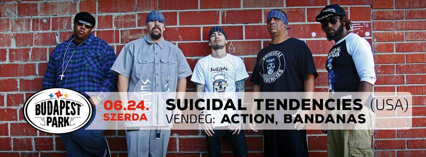 Suicidal Tendencies - Június 24-én koncert a Budapest Parkban, ma a banda legütősebb dalai a KlasszikuShockban