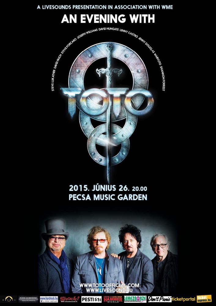 TOTO – Holnap koncert a PeCsa Music Gardenben, ma pedig a banda legjobb dalai a KlasszikuShockban toto-flyer 20150613