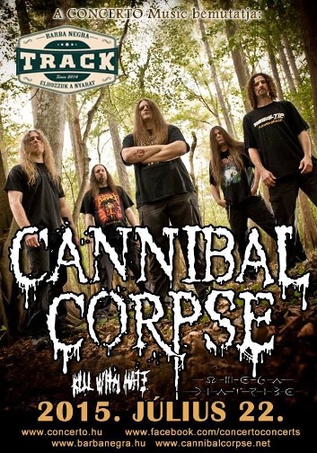 Holnap mészárszék a Track-ben: jön a Cannibal Corpse!