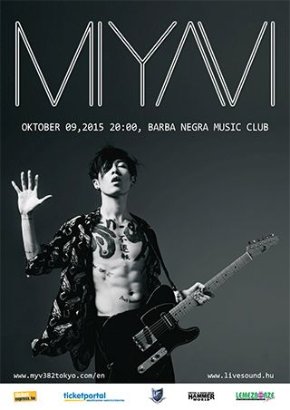 Miyavi - Októberben ismét Budapesten a szamuráj gitáros