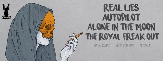 Prog-rock buli a YUK-ban - Real Lies, Autopilot, Alone in the Moon, The Royal Freak Out