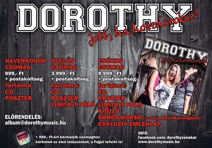 Dorothy - Dalpremier - Egy kicsit rázós dorothy-flyer 20150926
