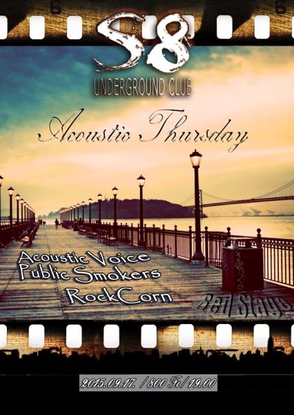 Acoustic Thursday @ S8 Red | Acoustic Voice | Public Smokers | Rockbuli