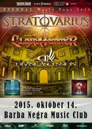 Stratovarius - Október 14-én lemezbemutató a Barba Negrában