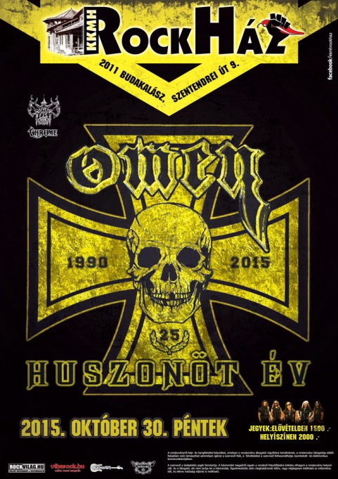 Metal-Halloween - Omen a Rockházban!