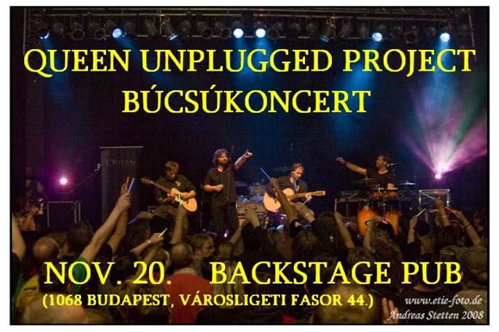 Így búcsúzik a Queen Unplugged Project