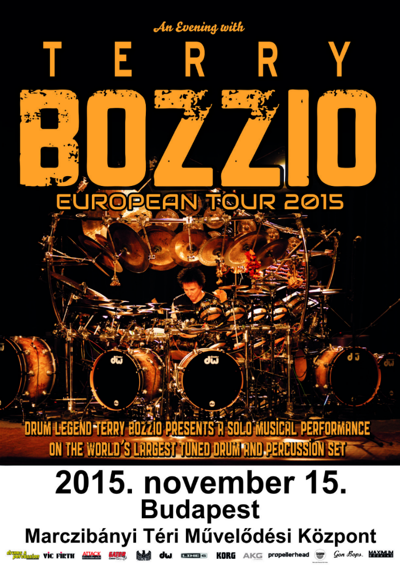 Egy este Terry Bozzioval - Európa Tunré 2015