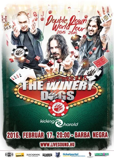 The Winery Dogs - Budapestre jön a Portnoy – Kotzen – Sheehan trió